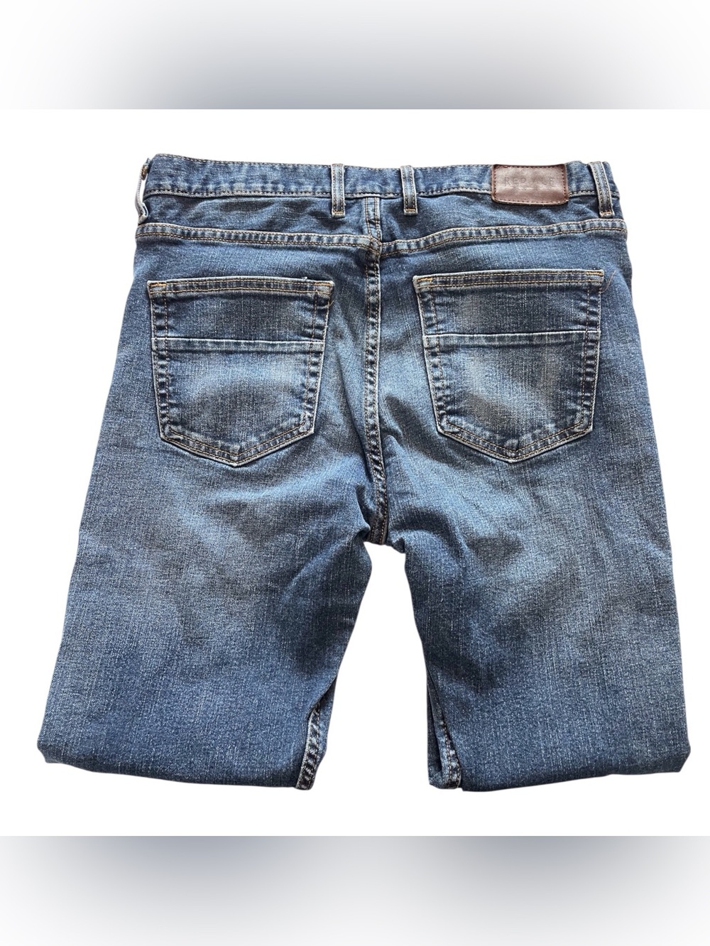 Red Ale Men's Blue Denim Stretch Slim Jeans, 32x30 - Picture 7 of 8